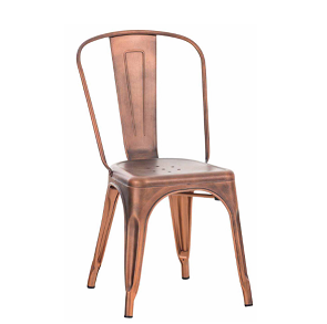 Chaise-tolix-metal-caramel
