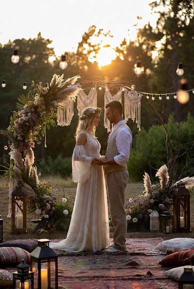 mariage-boheme-boho-vintage-retro-romantique-naturel-bois-authentique
