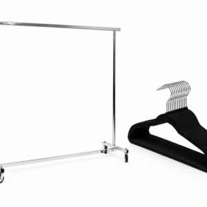 Portant vestiaire + cintres