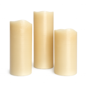 trio-candle-bougies-led-beige-decoration-table-mariage