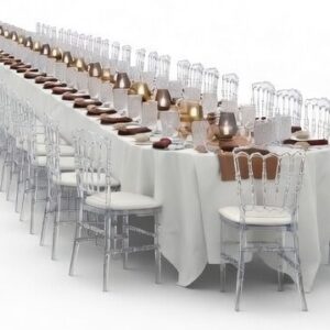table ovale mariage grande assemblée